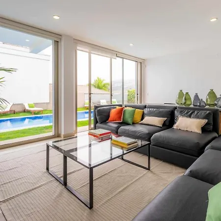 Villa Luxury Atlante Con Piscina Climatiza Privada Santa Ursula (Tenerife)